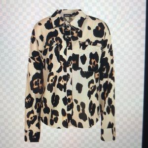 ISO: Leopard print pocket shirt from boohoo